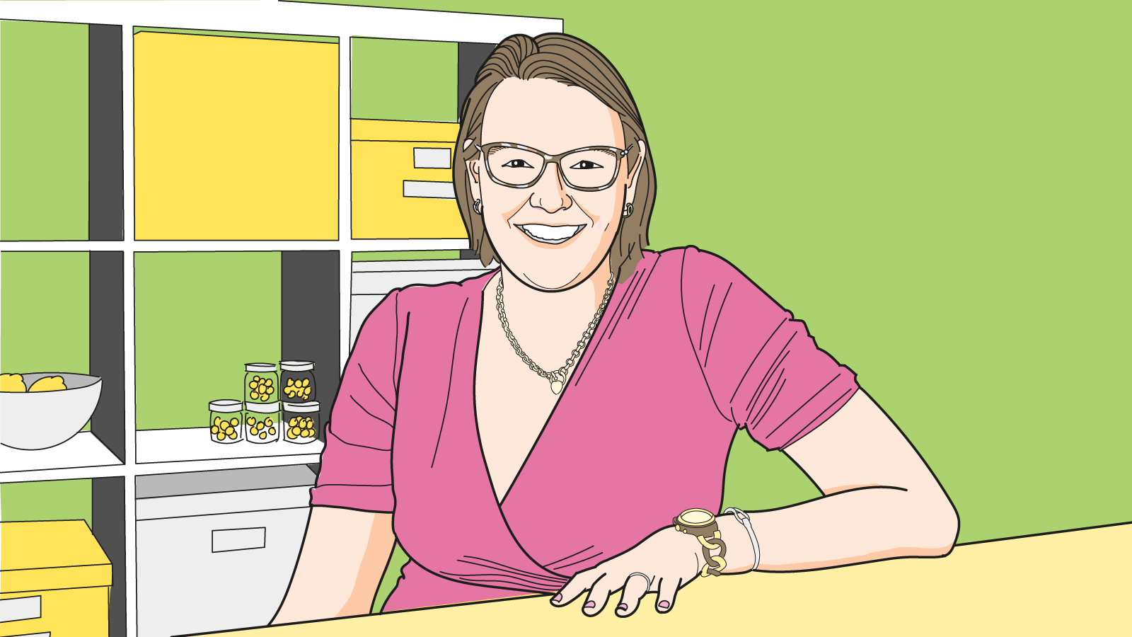 Tester Milene Starkenburg – Lost Lemon Illustratie van Tester Milène Starkenburg